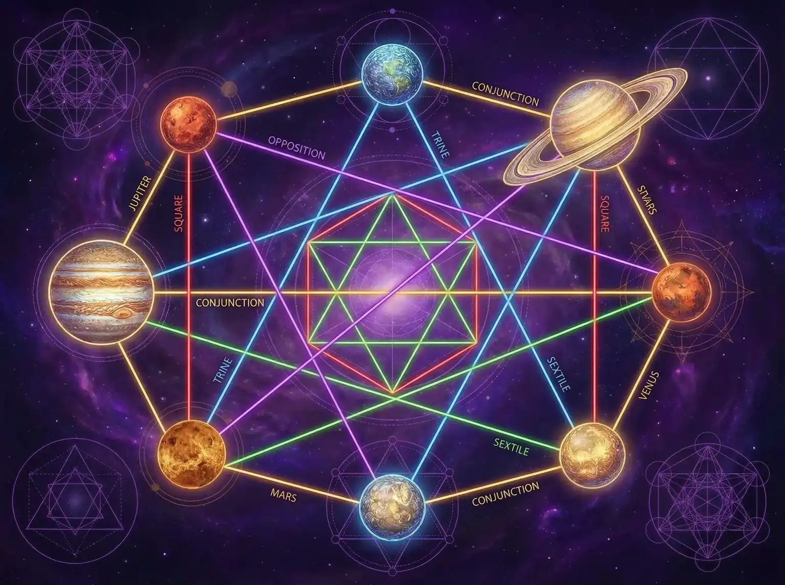 行星相位解读 - 四虎www4hv | 占星学进阶